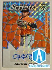 2021 Panini Mosaic Scripts Jahmai Jones #SCR-JJ Rookie Auto RC
